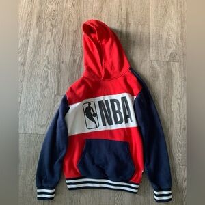 NBA Kids Red and Blue Hoodie size XL or woman’s M